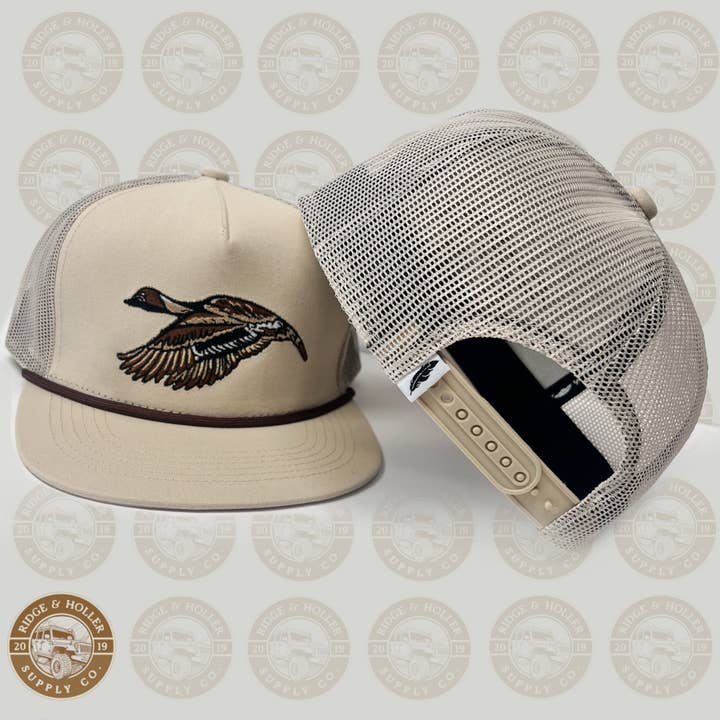 Ridge&Holler - Wholesale Flat Brim Cap - Men's - Pryorsburg Pintails