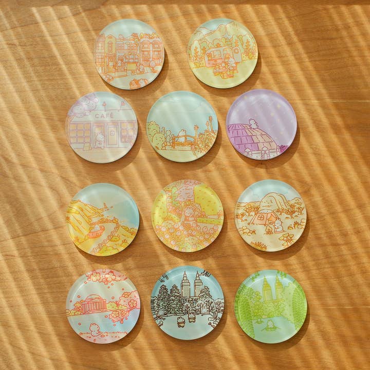 Série de Magnets Bunnie City pour la vente par 2jingis2jing