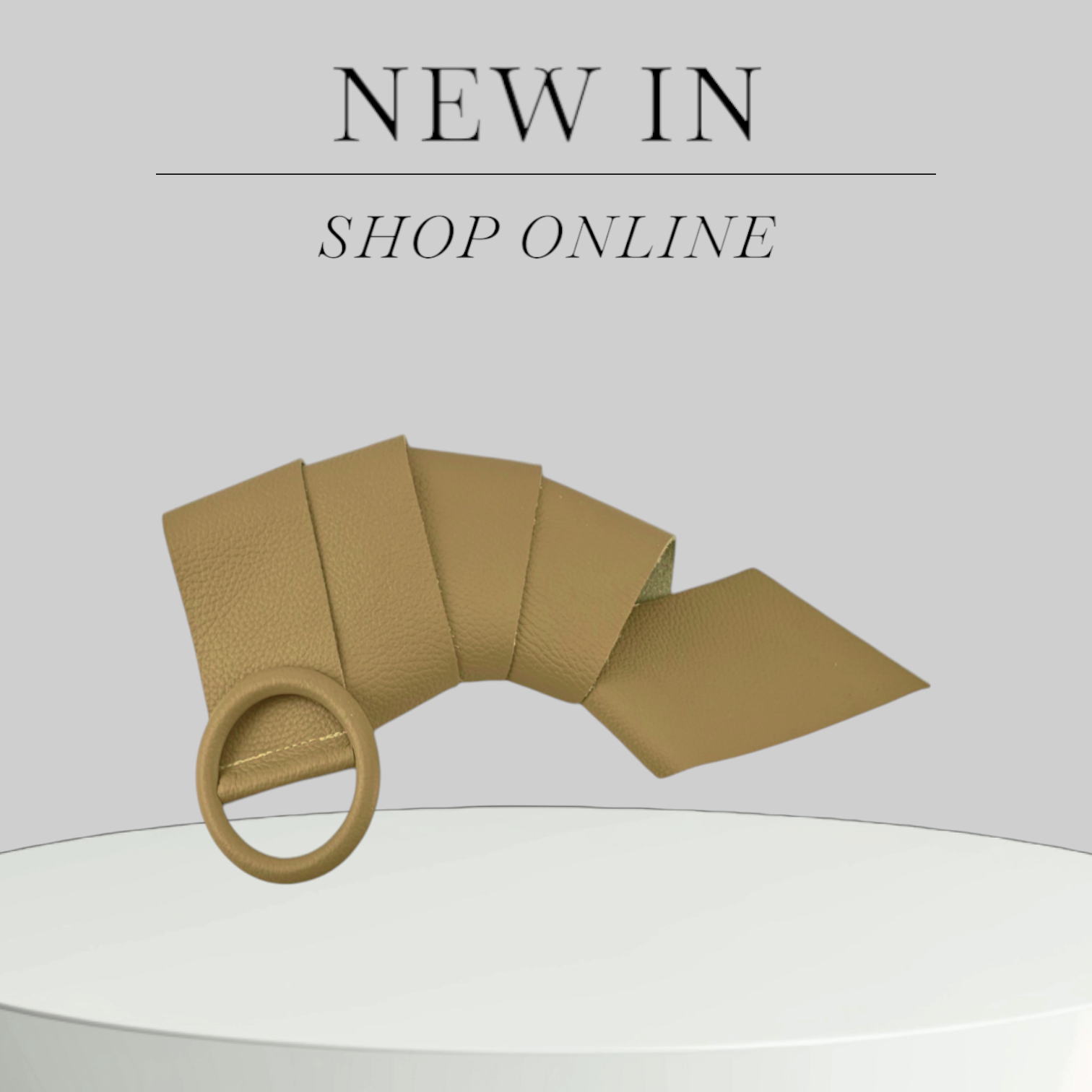 ITALIAN'S LEATHER – wholesale Belt – Women's – Claudia Cowhide Belt 22021837