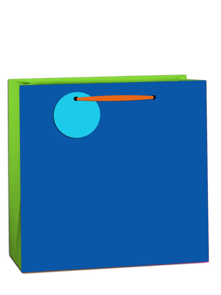 Bolsa de regalo ecológica Simply Blue FSC™ de origen sostenible para venta al por mayor de The Unique Paper Company