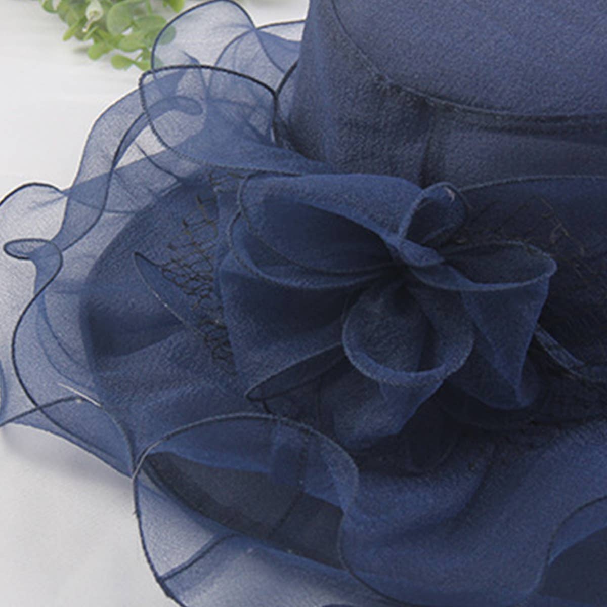 ACCITY - Wholesale Straw Hat - Women's - WOMEN NEW BEACH COVER FLOWER MESH HAT_CWAH12072