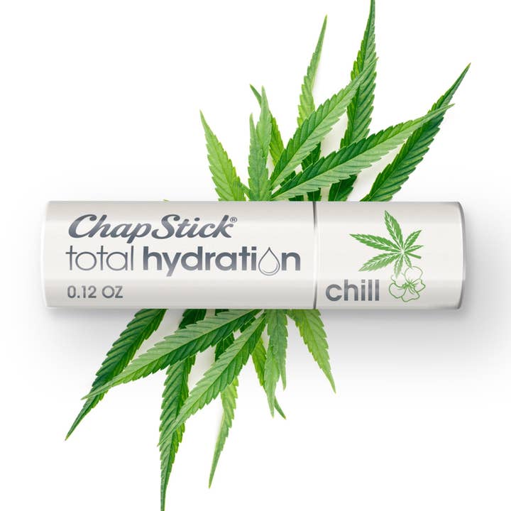 ChapStick Total Hydration With Hemp Seed Oil Non Tinted Lip Balm Chill (0.12 oz Tube) for wholesale by Super Stock Wholesale