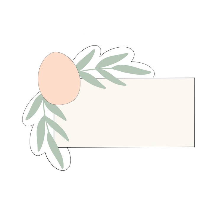 Æg/Grønne Plaque for engroshandel hos Maison’s Custom Cutters