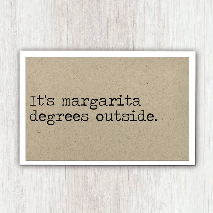 Margarita Degrees Funny Magnet for wholesale by Says the One