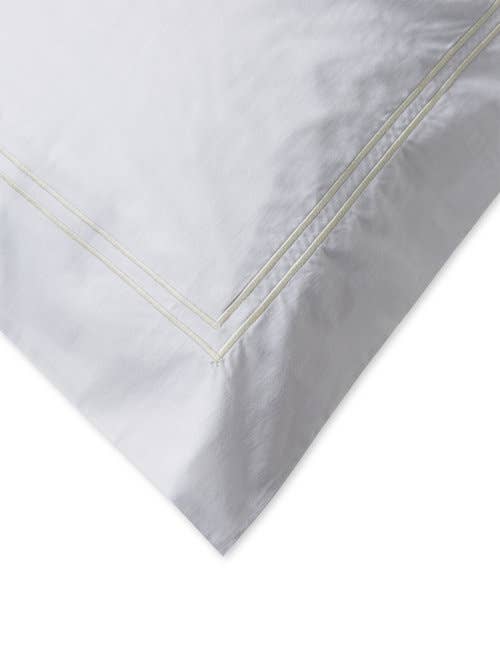 Bellino Fine Linens - Vente Taies/housses d'oreiller - Manhattan - Cach-taie standard/Queen en percale4