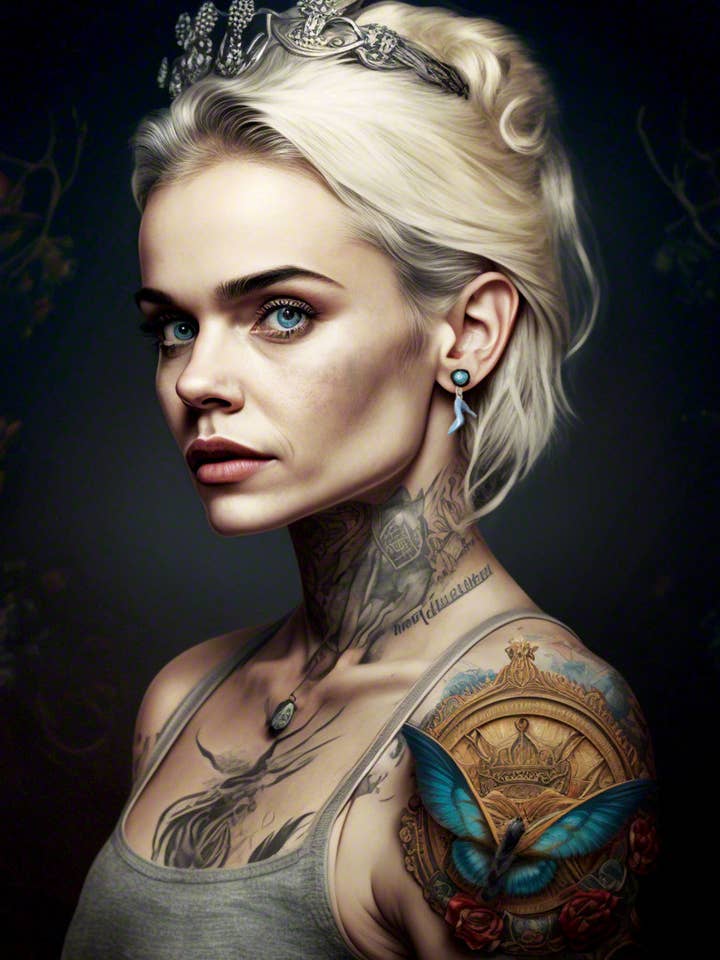 Cartolina quadrata Cenerentola con busta per la vendita all'ingrosso da parte di Madder créations