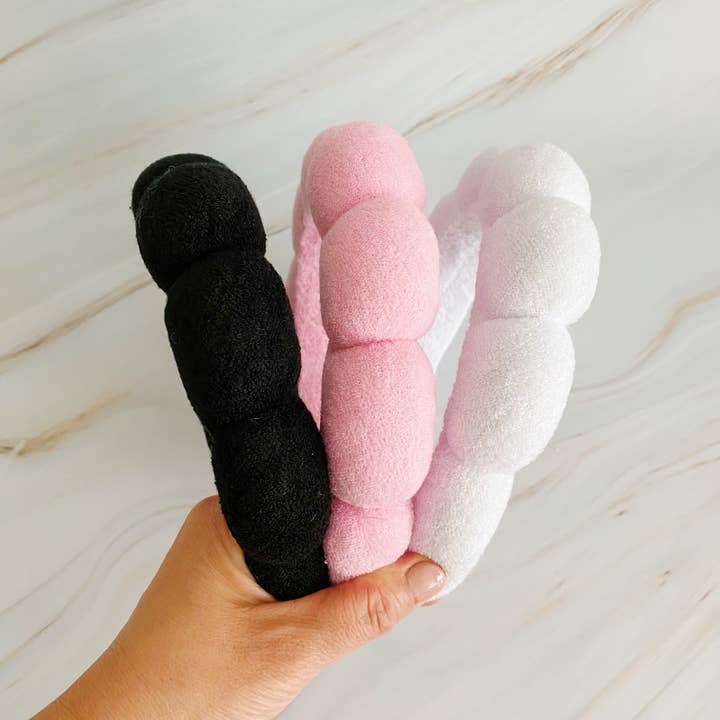 Ellison+Young – Engroshandel Pandebånd - Dame – Ellison+Young Terry blød puffet hårbøjle5