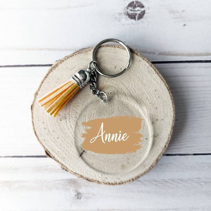 Llaveros personalizados de acrílico para venta al por mayor de Le jardin d'Angie