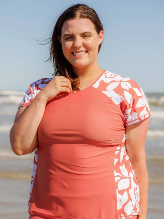 Calypsa - Wholesale Swim Top - Women's - Loose Fit Adele Swim Top24