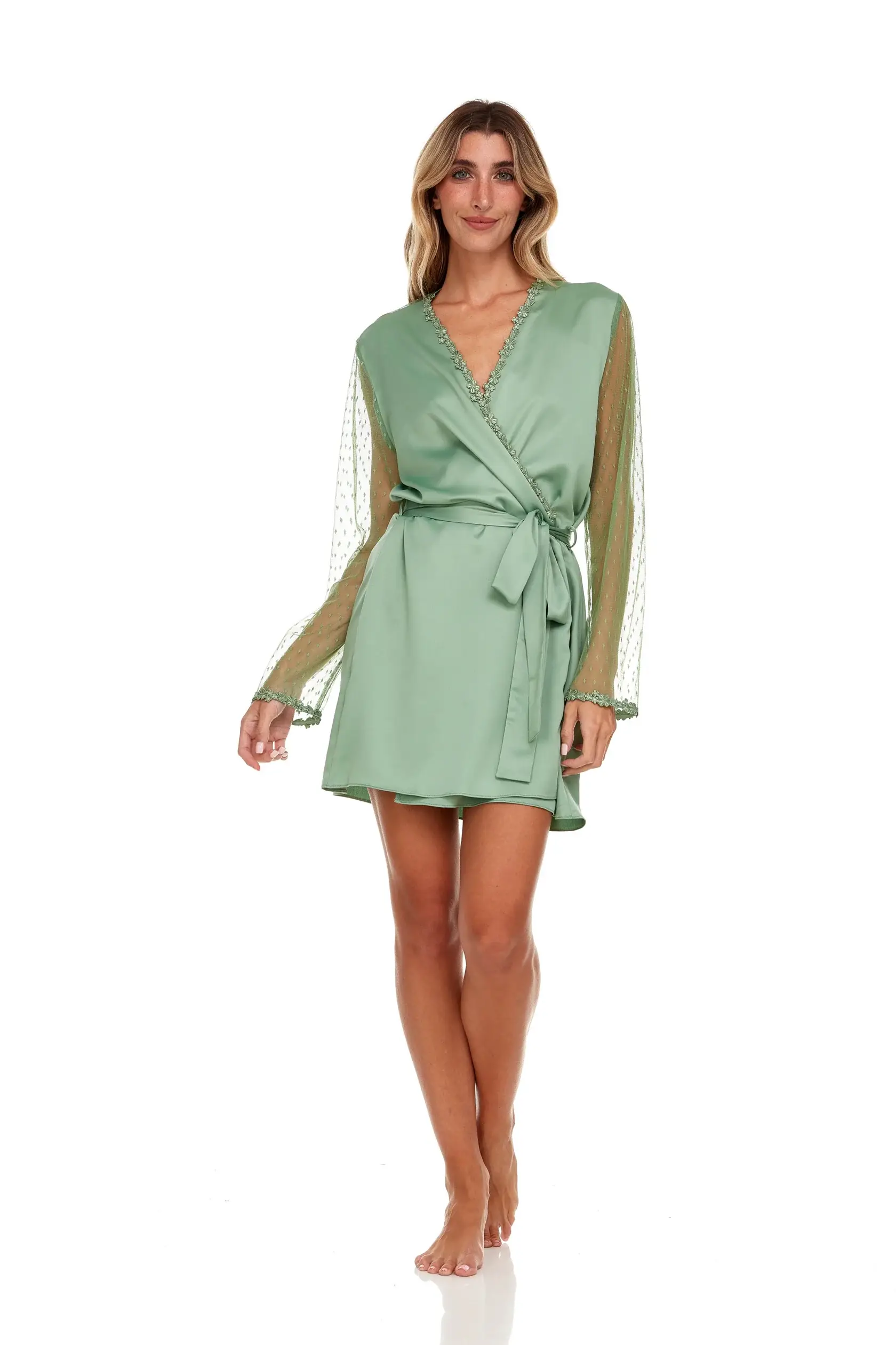 Flora Nikrooz - Wholesale Robe - Women's - Showstopper Wrap7