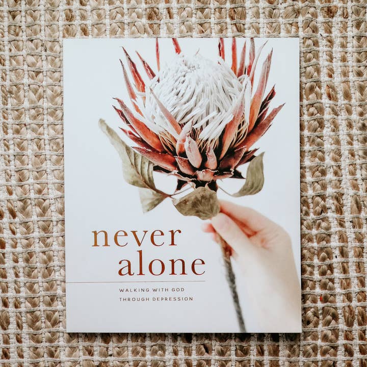 Never Alone | Depression Study for wholesale by The Daily Grace Co
