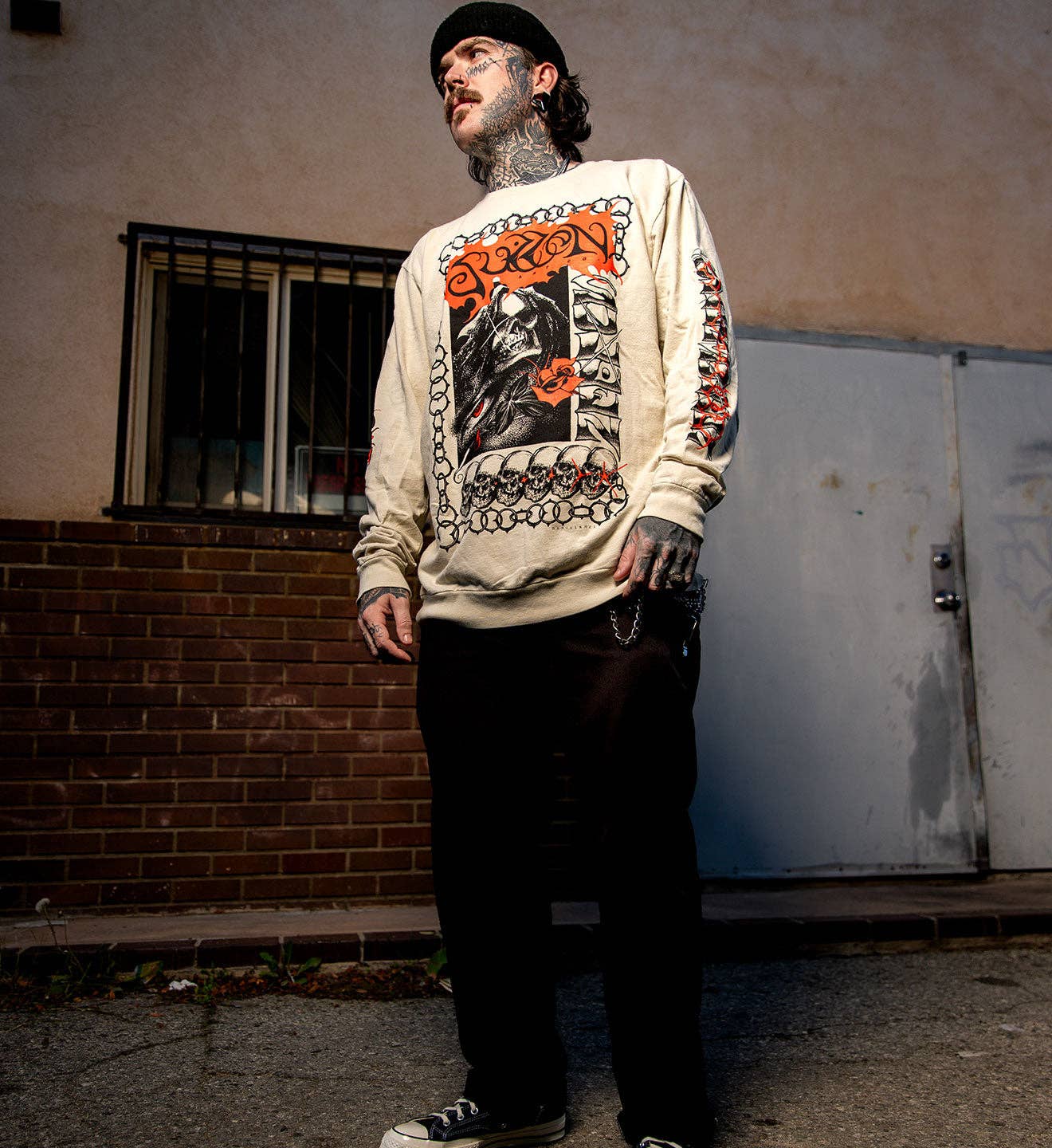 SEADPEARL Daniel Rhzz French Terry Longsleeve for wholesale on Faire9