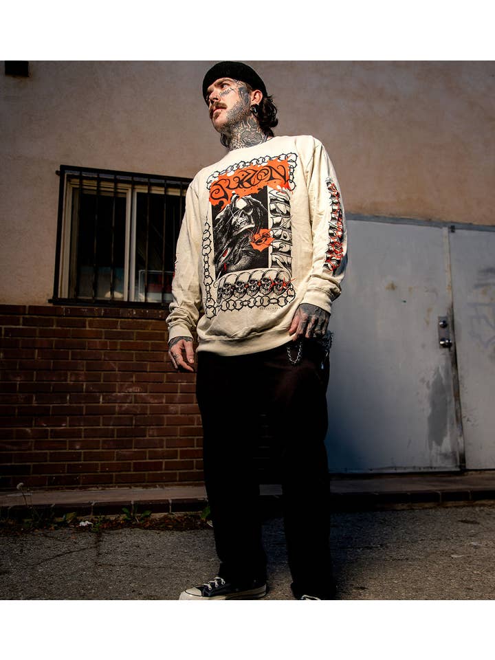 SEADPEARL Daniel Rhzz French Terry Longsleeve for wholesale on Faire9