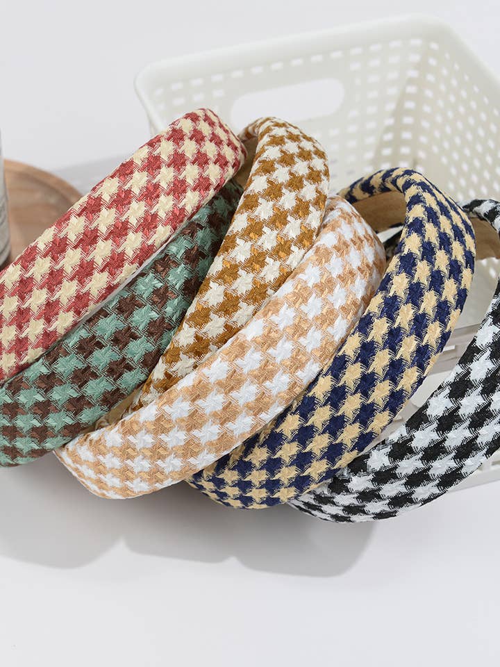Vintage Houndstooth Headband and other Purchase Wholesale houndstooth. Free Returns & Net 60 Terms on Faire trending on Faire.