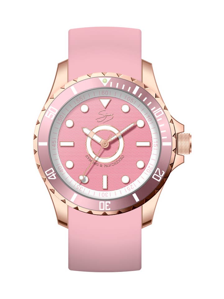 Dutch Master Rose banhado a ouro rosa de 3 mãos 10 ATM por atacado de Symons & Panchenko