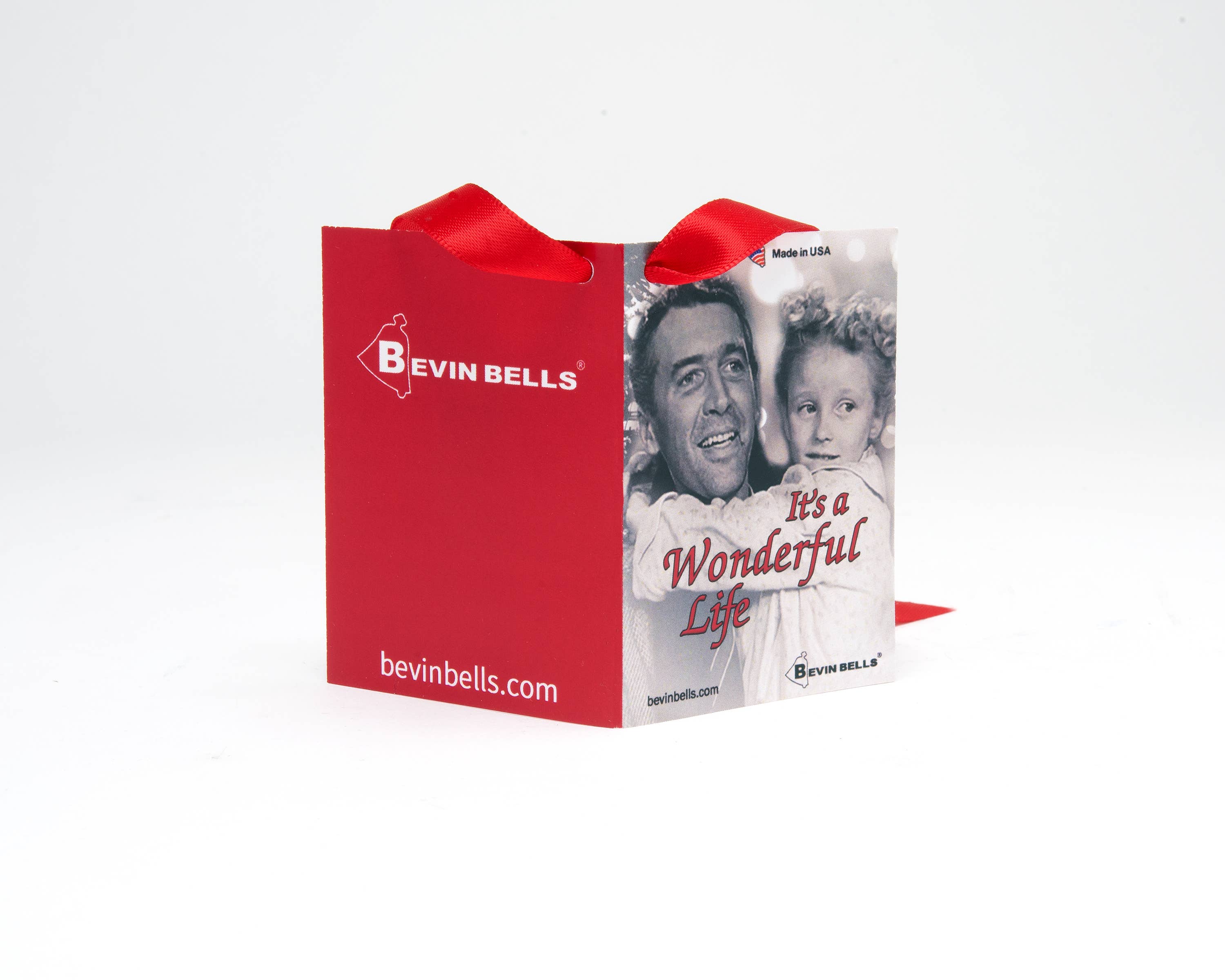Bevin Bells – Engroshandel Pynt – It's a Wonderful Life 1245 mindebjælde i fløjlspose7
