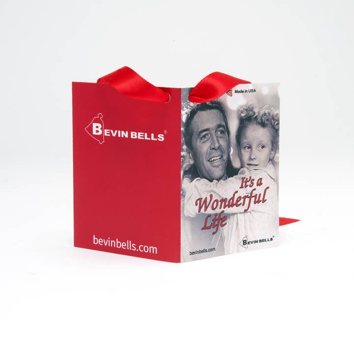 Bevin Bells – Engroshandel Pynt – It's a Wonderful Life 1245 mindebjælde i fløjlspose7