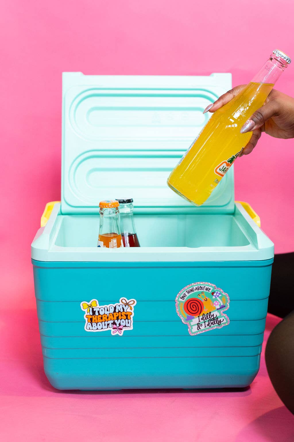 NatterDoodle - Wholesale Sticker - One Thing About Me: I Dilly & I Dally Sticker – Cute Snail 7