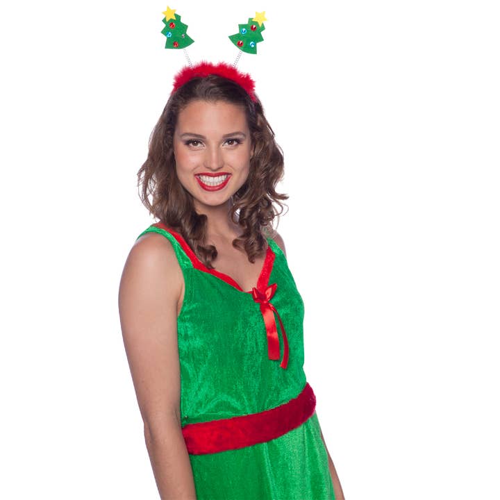 Green Tiara Christmas Trees - Women's Costume for wholesale by Folat BV