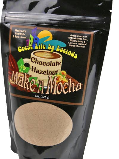 Lucinda's Chocolate Hazelnut Make a Mocha for wholesale by Great Life By Lucinda
