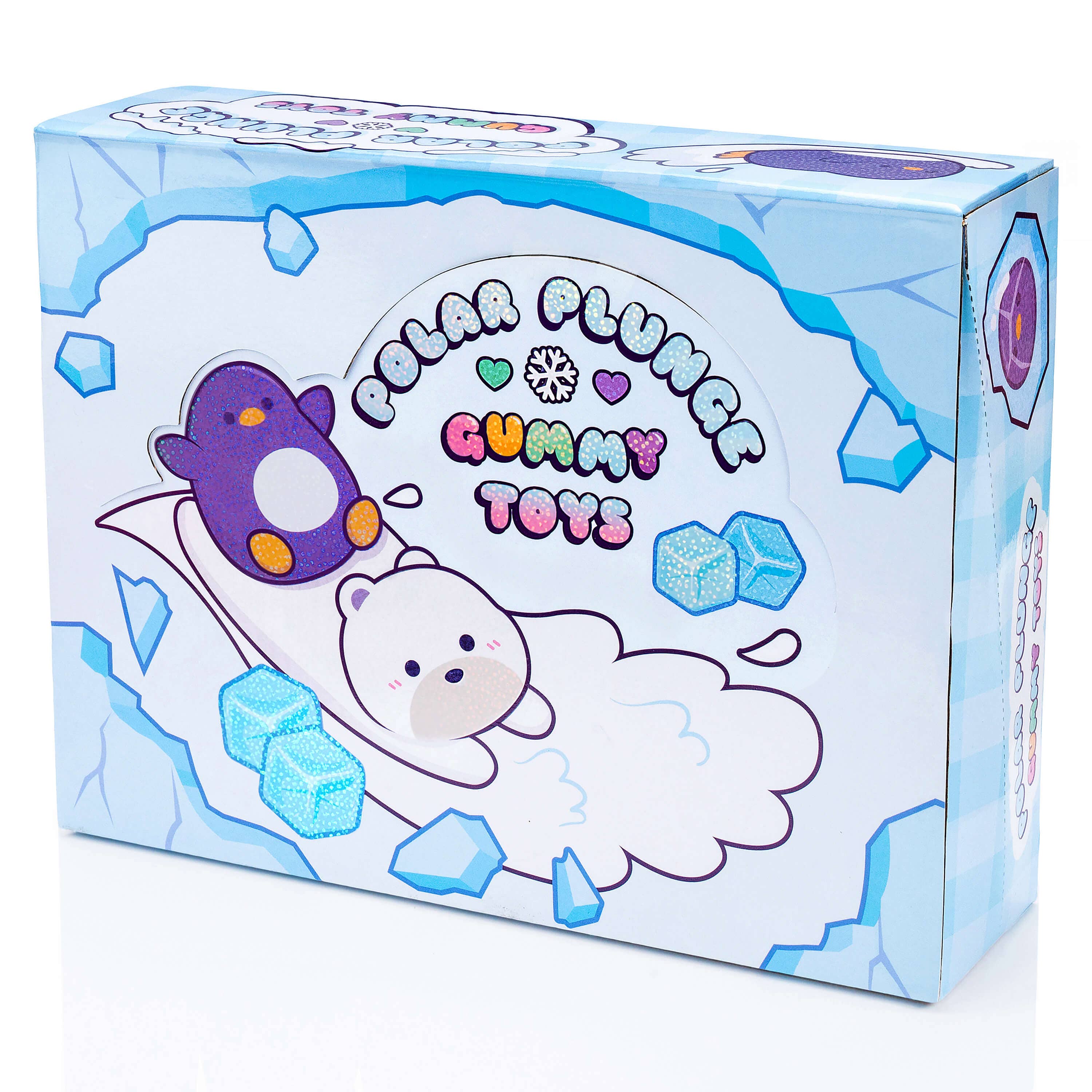 Kawaii Slime Company - Venta al por mayor Juguete blando - Niños y bebés - Juguete sensorial blandito Gummy Polar Plunge (50 piezas/caja)7