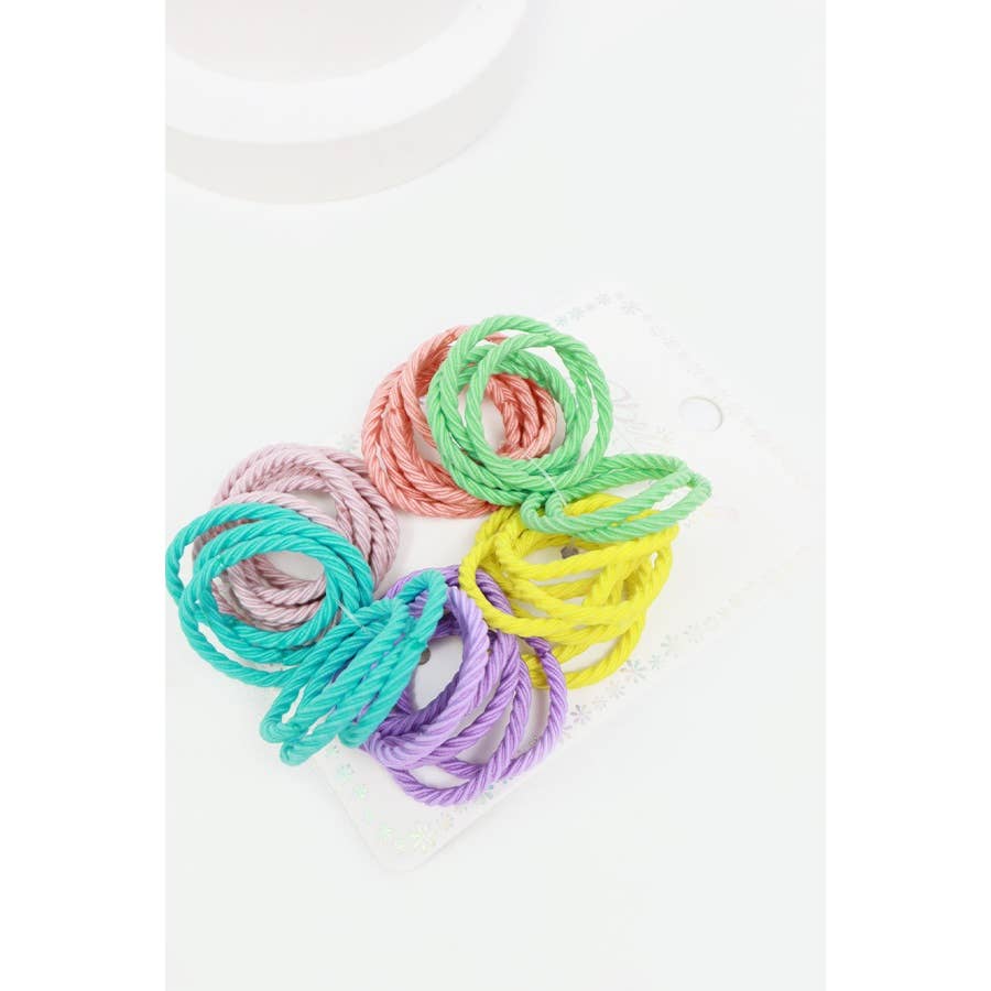 MÉLANGER LA COULEUR Cravate à cheveux élastique de couleurs assorties en vente sur Faire2