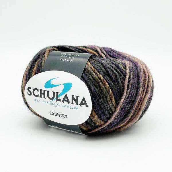 SCHULANA - Vente Fils à tricoter - Country - Laine 100 % pure laine vierge pour tricot et crochet1