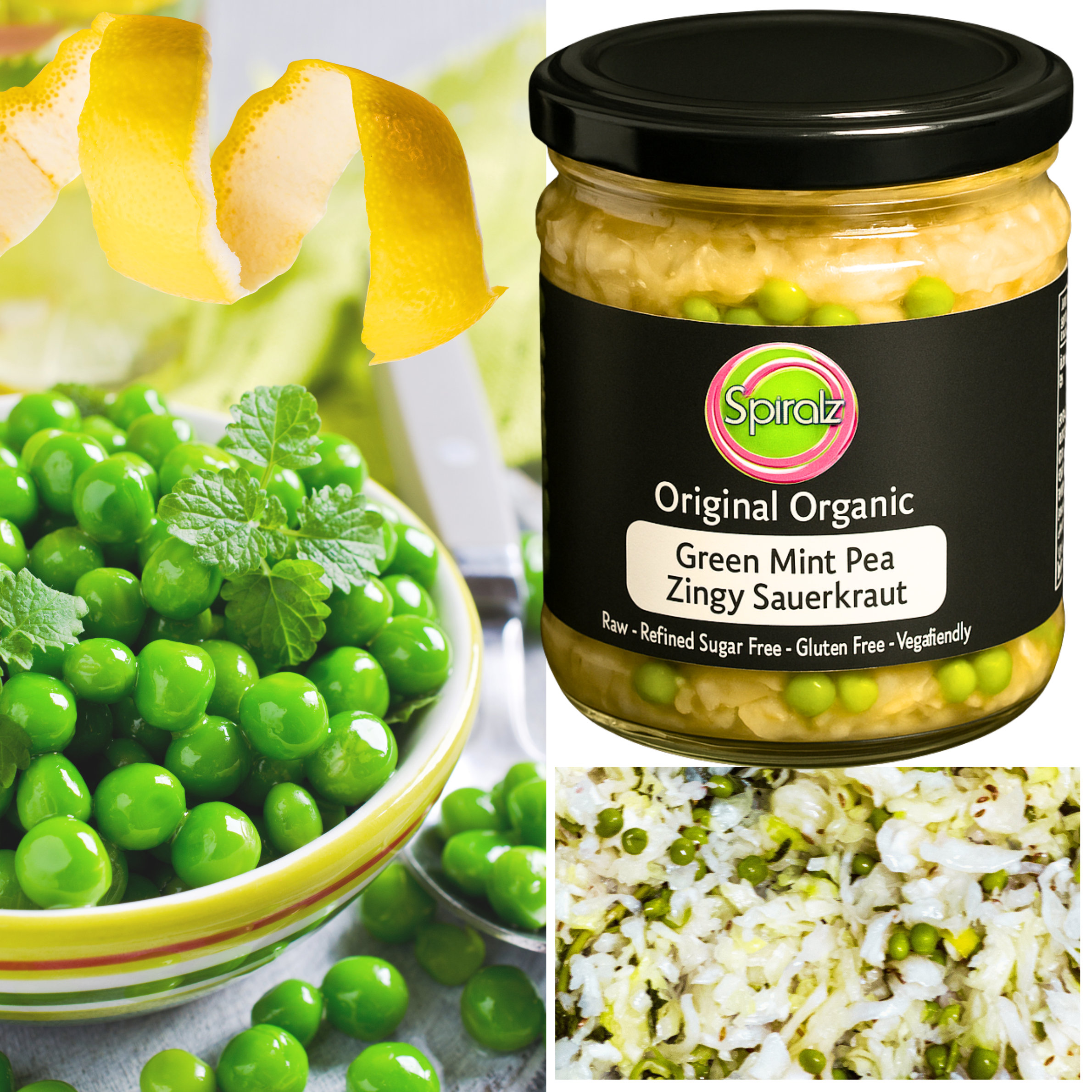 Spiralz Fermented Foods - Wholesale Pickled vegetables - 220G TASTER JAR'S13