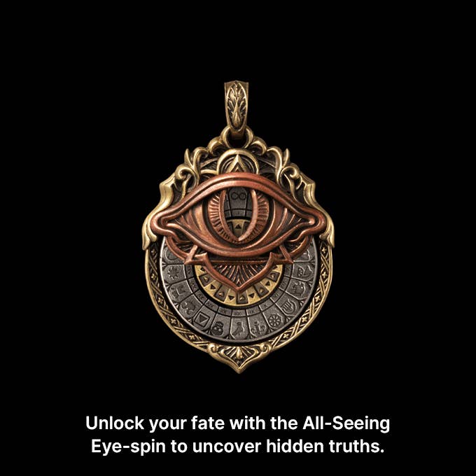 Coppertist.wu - Wholesale Individual Charm/Pendant - Tarot Vision Pendant