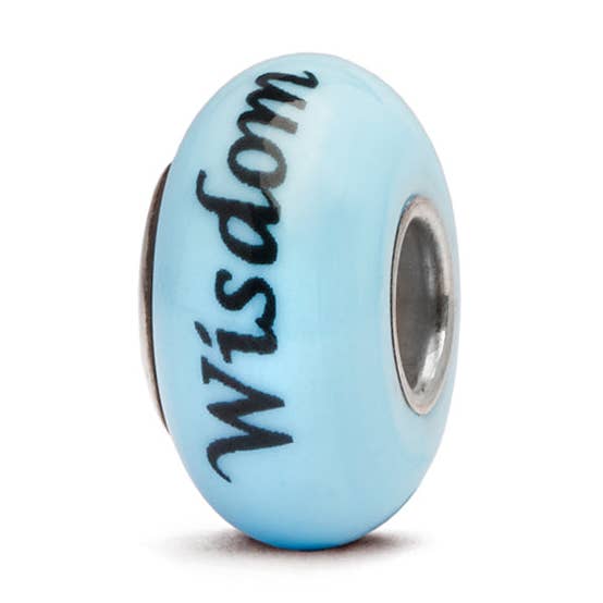 ”Visdom” handdekorerade glas pärla för wholesale av Fenton Glass Jewelry