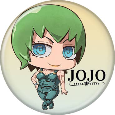 Anime Jojo Stone Ocean Ff Sd Buttons 1.25" Round for wholesale by Ata-Boy