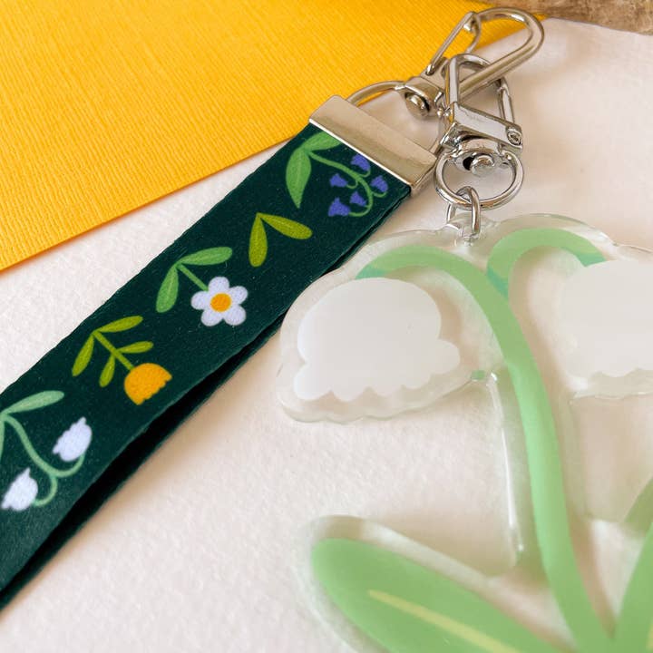 Laurel Mae Art – wholesale Keychain – Women's – In Bloom - Lanyard Keychain5