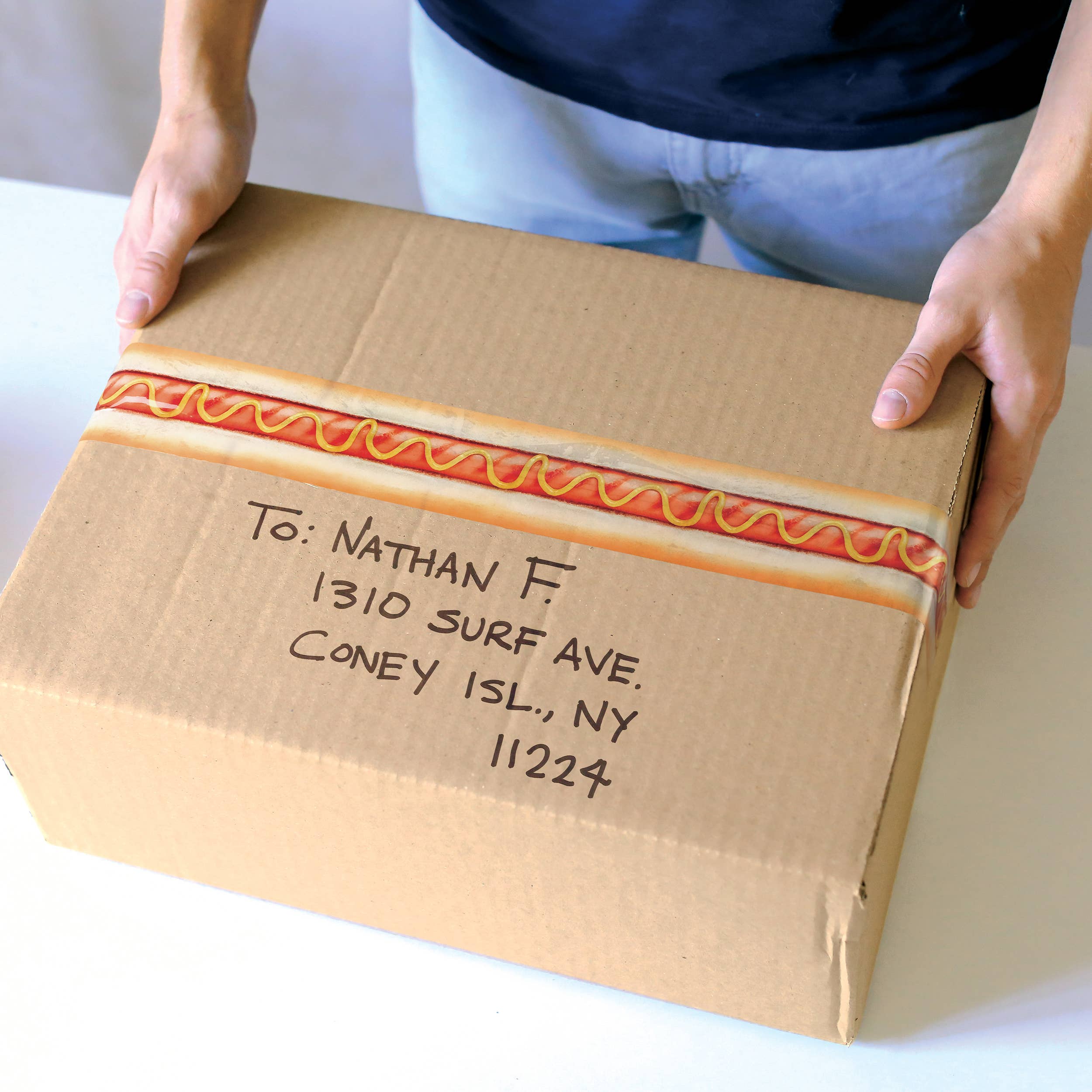 Fred & Friends - Wholesale Tape - Special Delivery - HOT DOG - Printed Packing Tape1