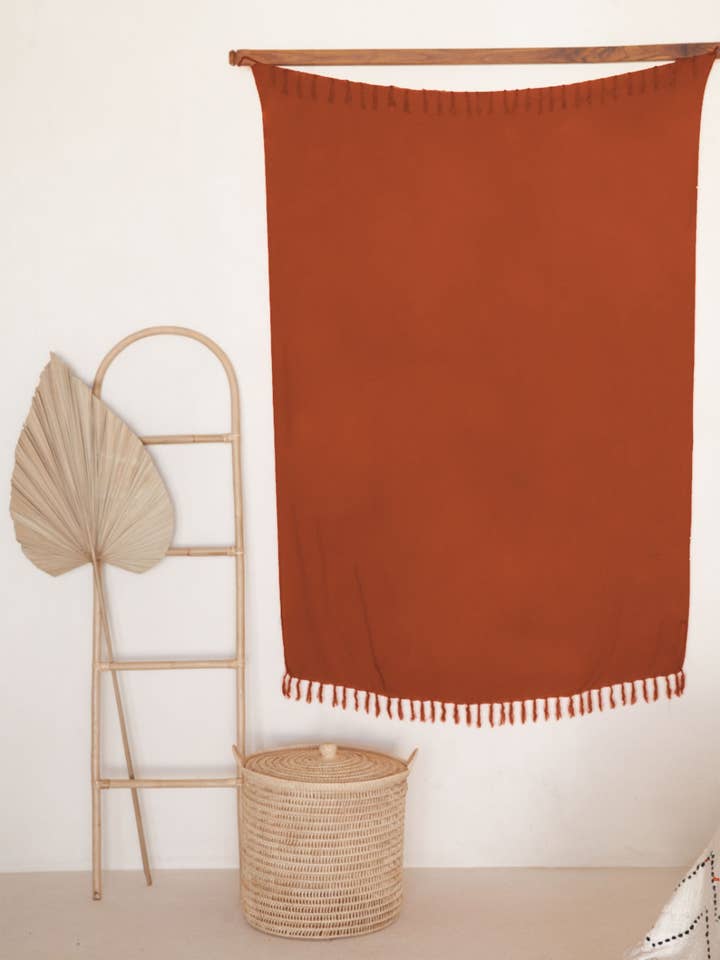 Solid Color Tapestry for wholesale by Village Thrive