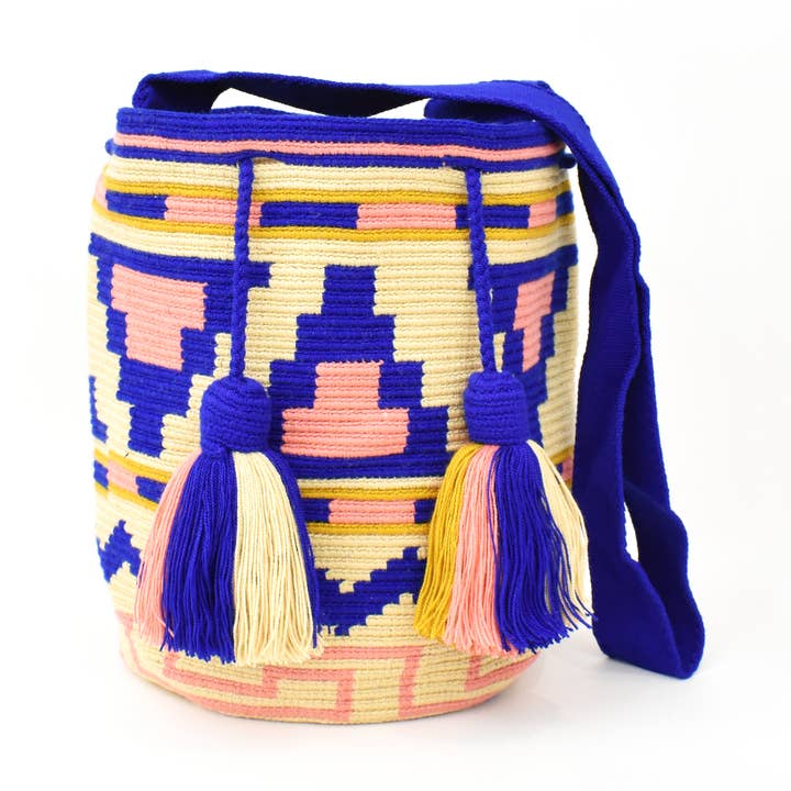 Morning Garden Wayuu Mochila Bag för wholesale av Caravan and Company