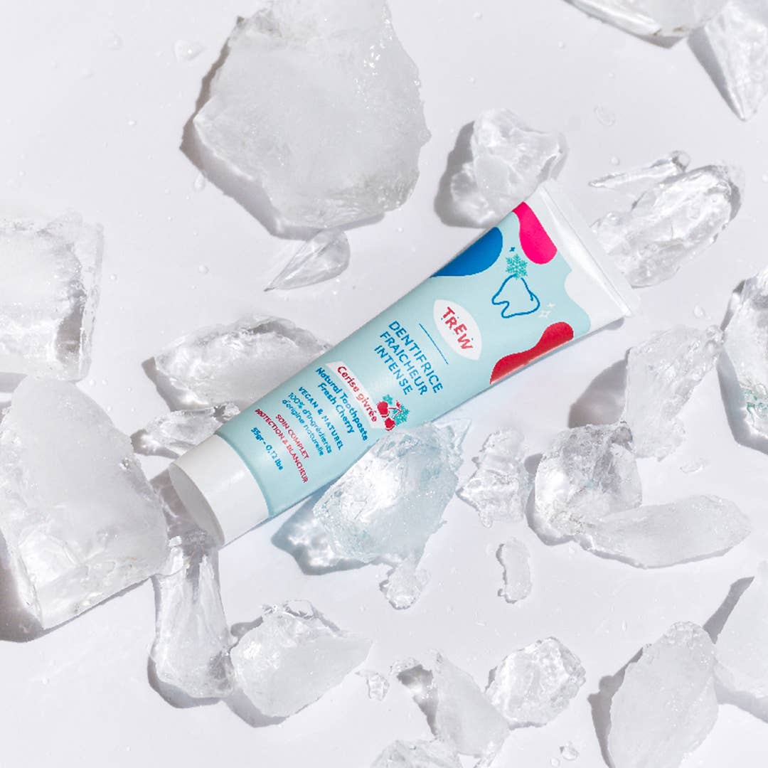 Trew Cosmetic - Wholesale Toothpaste - Toothpaste Fresh Frosted Cherry 100% Natural & Vegan : Bulk6