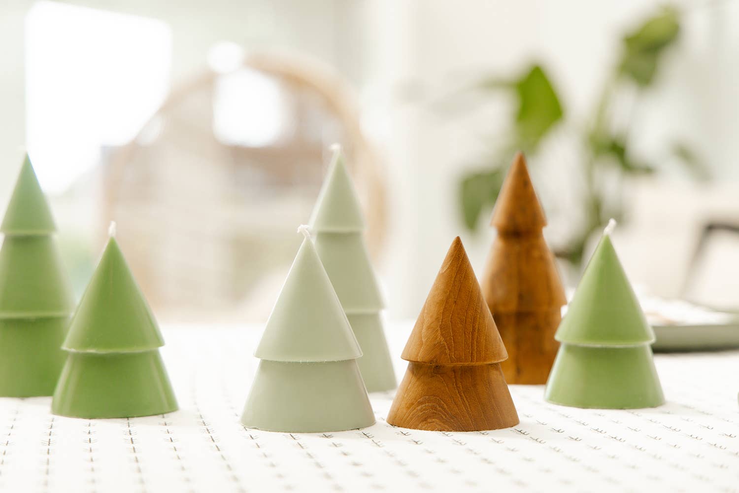 Naturlig Brun Juletræ i genbrugstræ for engroshandel på Faire1