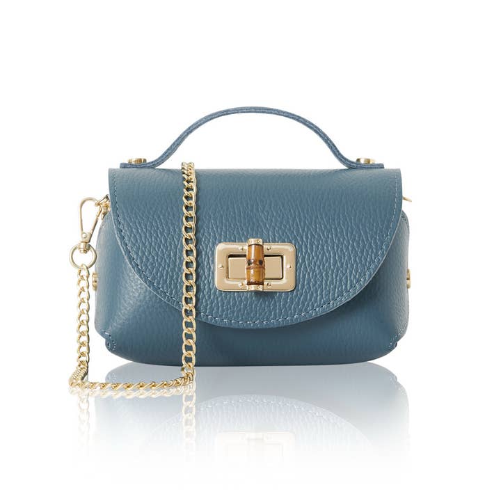 MONTTE DI JINNE - Wholesale Crossbody Bag - Women's - Chic Mini Top-Handle – Italian Handmade Leather Crossbody24