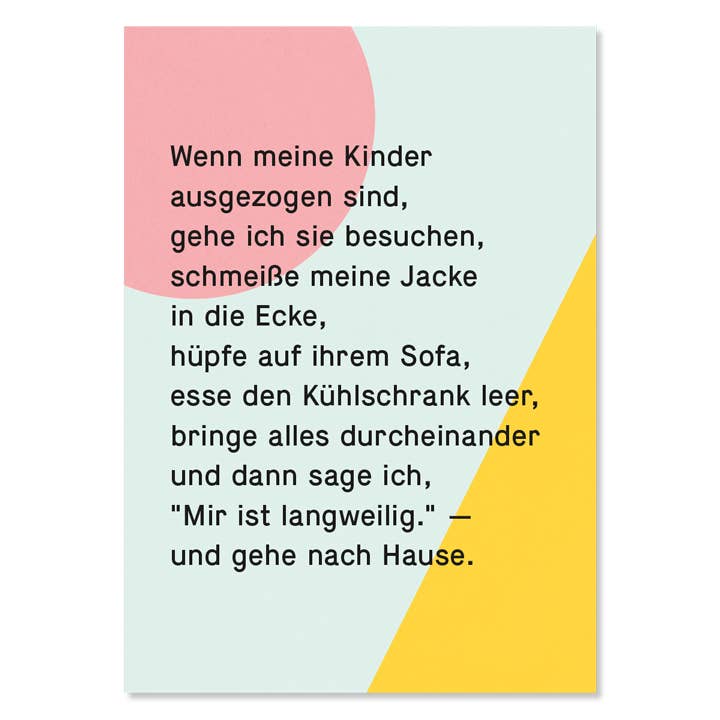 Briefkaart bezoek zeggen voor wholesale door Kleine Prints