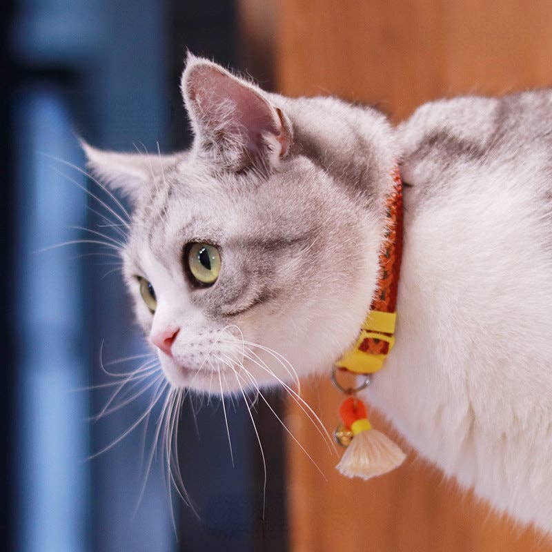 Cheerhunting - Wholesale Pet Collar - Cat/Dog - Mokka Adjustable Cat Collar with Bell - Comfort, Style, and Safety for Your Feline2