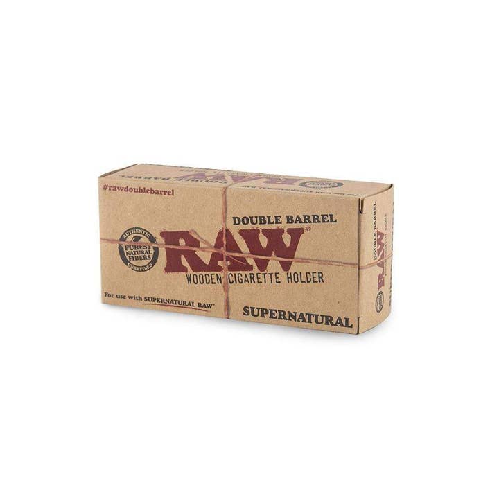 Cannatron - Wholesale Humidor/Cigar Accessory - RAW Double Barrel Cigarette Holder - Supernatural