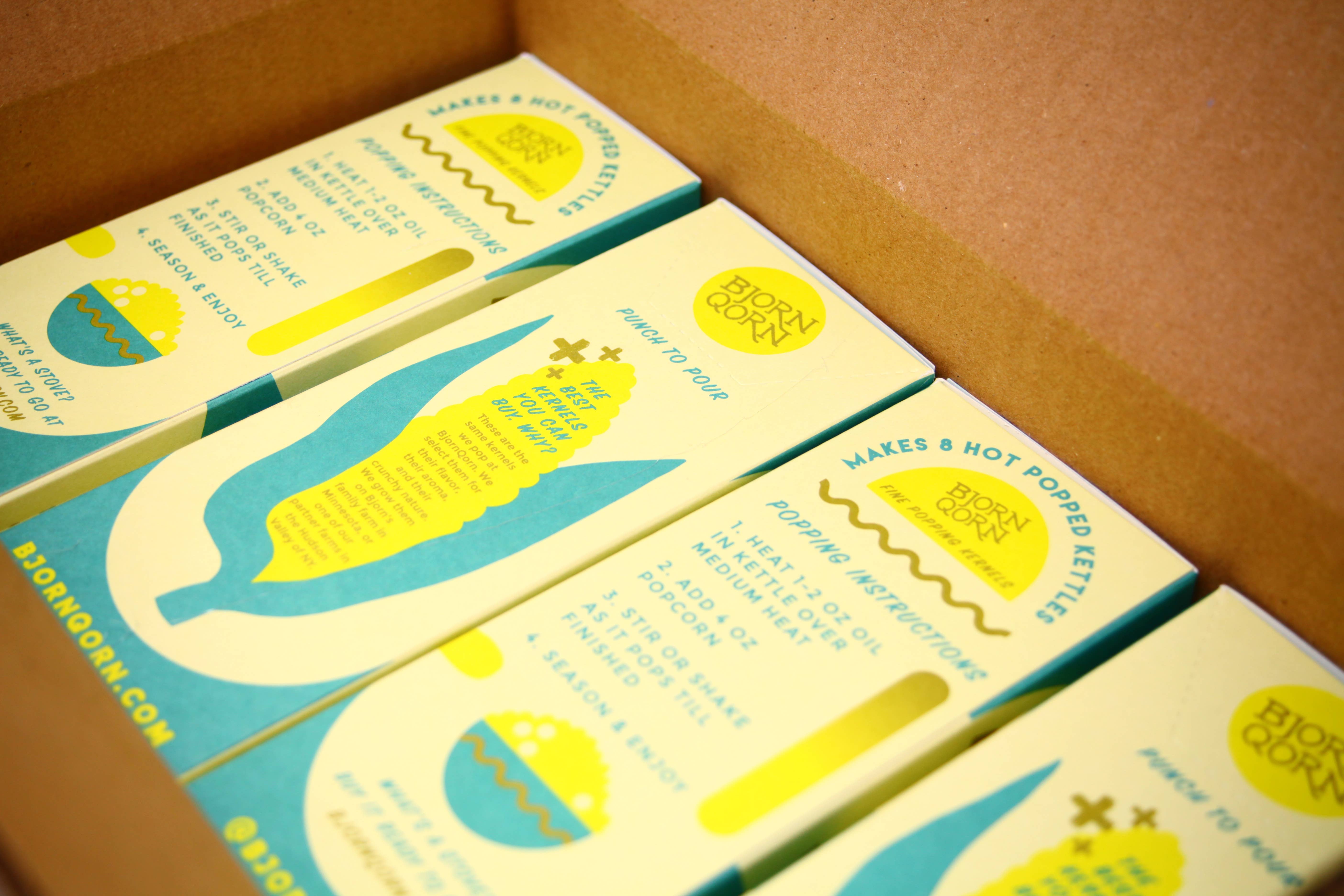 BjornQorn - Wholesale Popcorn Kernels - PopQorn - Fine Popping Kernels2