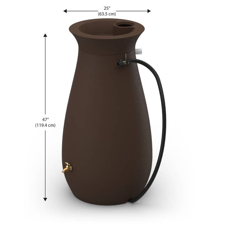 Algreen - Wholesale Watering Can - Cascata 65 Gallon Rain Barrel