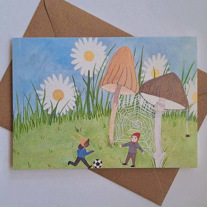 Football Greetings Card for wholesale by LYDIAMAE