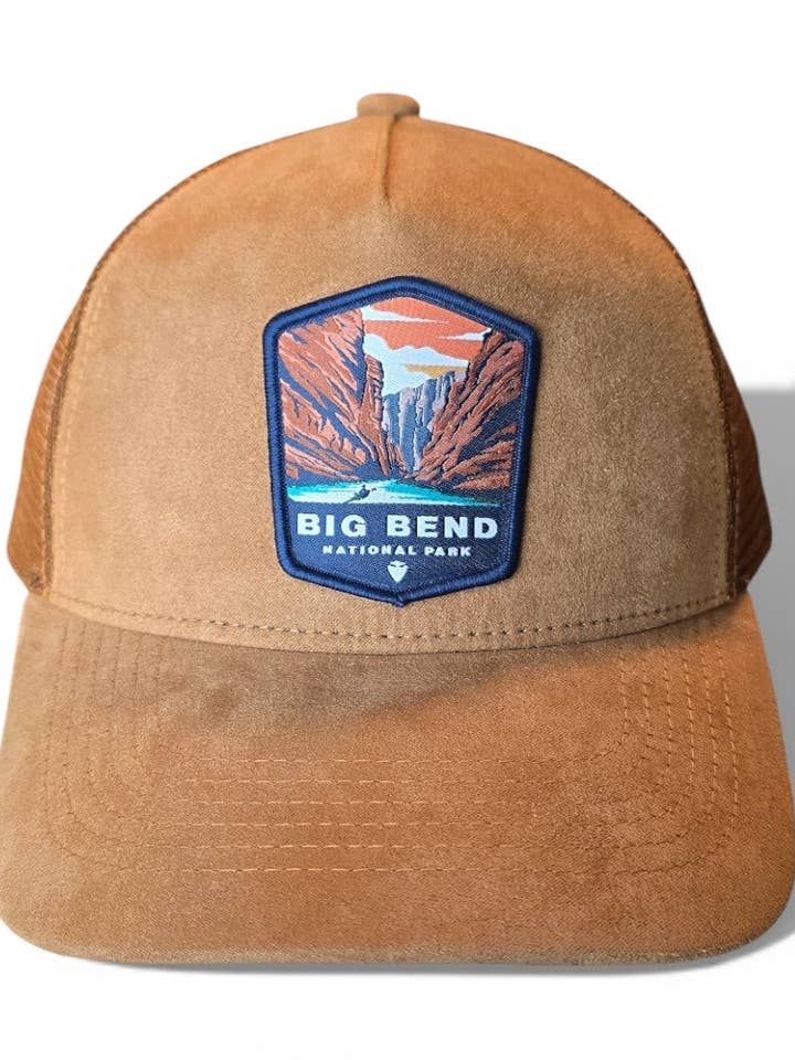 Big Bend National Park truckerpet – retro Texas wandelpet voor wholesale door Moove Headwear