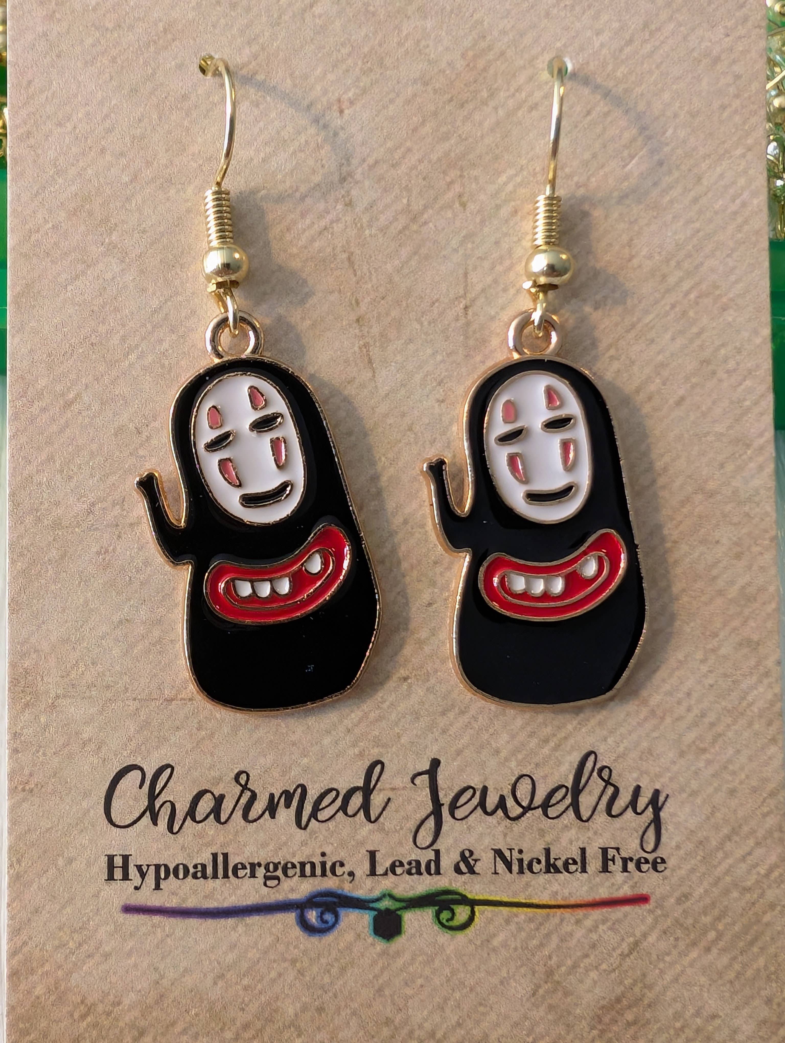 Con-Quest Crafts - Wholesale Dangle Earrings - Anime Inspired Earrings, Necklaces inspired by studio Ghibli26