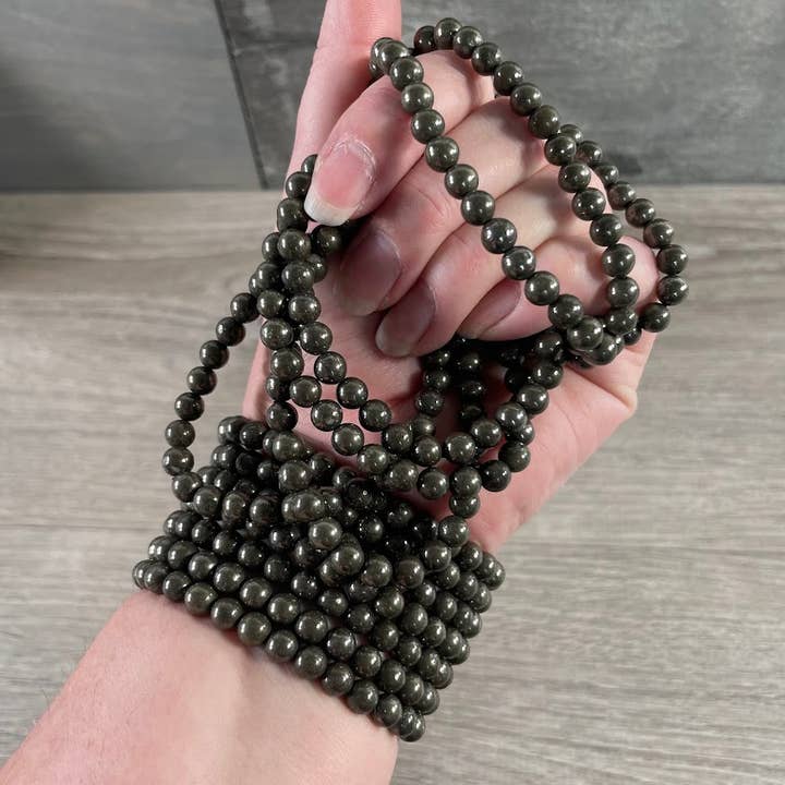 Keystone Crystals – Großhandel Perlenarmband – Edelstein-Perlenarmbänder 6 mm – Großhandelsschmuck