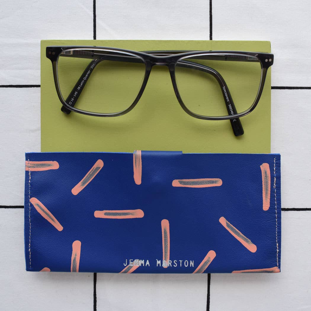 Jemma Marston - Wholesale Eyewear Cases & Holders - Women's - Hand Painted Leather Glasses Pouch9