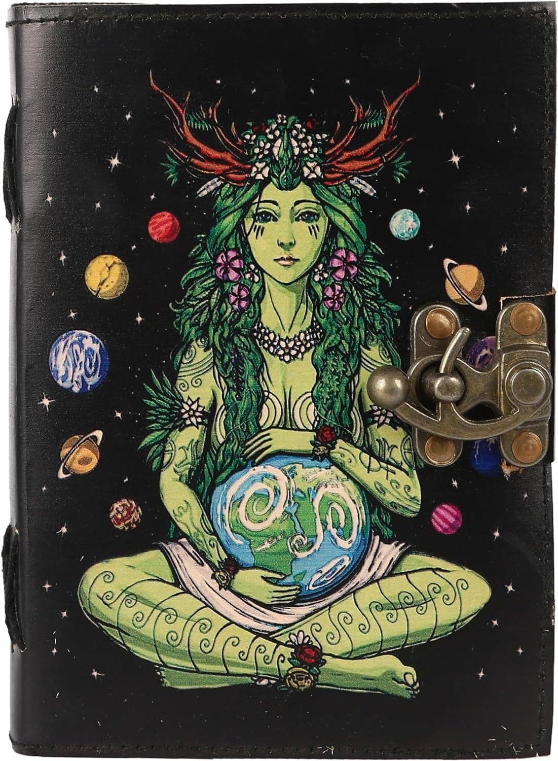 Tuzech Leather – wholesale Journal och dagbok – TUZECH läderklätt anteckningsbok med grimoirestil och ojämna kanter för män och kvinnor63