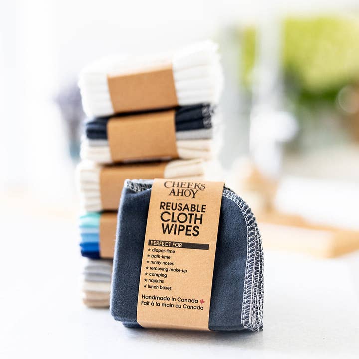 Abundance Naturally Ltd. - Vente Lingettes visage et corps - Joues Ahoy | Lingettes en tissu3